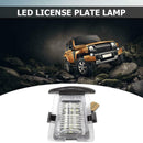 LED Rear License Plate Light 6000K Tag Lamp for Jeep Wrangler JK 2007-2018