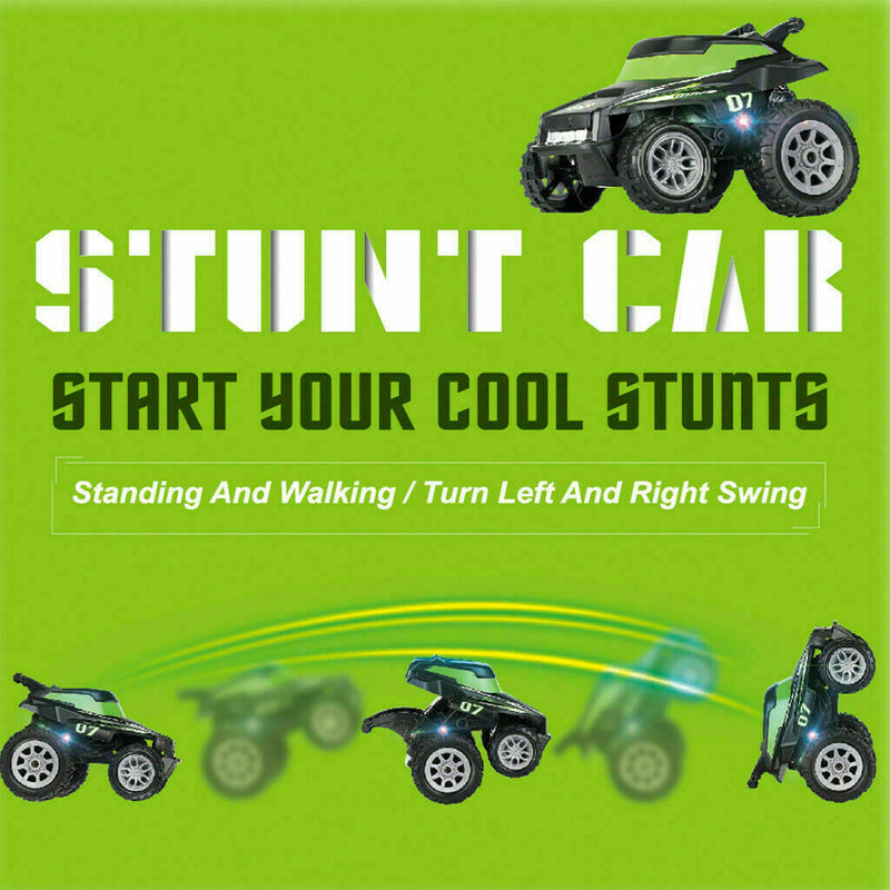 Mini Self Programming-RC 360Â° Flips Stunt Car 2.4G Control Smart HZ Watch W D9Q5