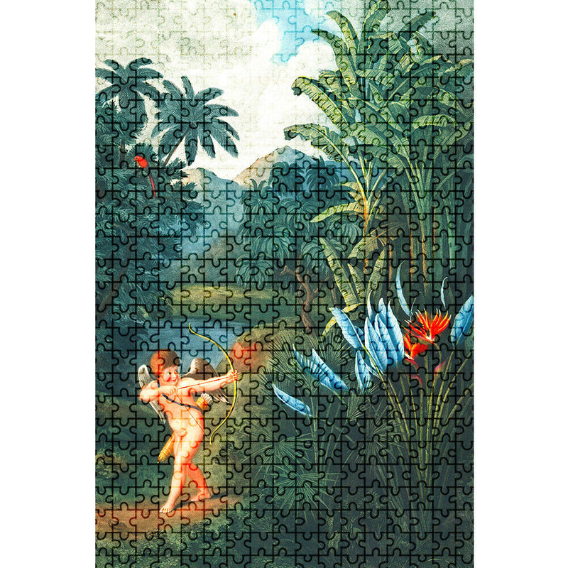 1000pcs Paper Puzzles Jigsaw Jungle Archery Boy Kids Adults Assemble Toys