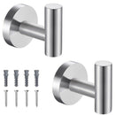 Bathroom Towel Hooks, Coat/Robe Clothes Hooks, SUS 304 Stainless Steel Wall