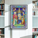 5D DIY Special Shaped Diamond Painting Religious Embroidery Kit Home Decor