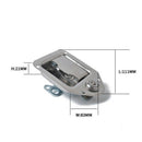 Trailer Truck Toolbox Door Lock Stainless Steel Handle Door Lock T-Panel Lo
