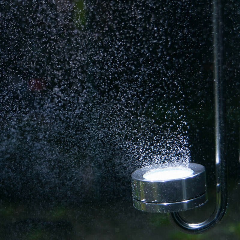 Stainless Steel Aquarium CO2 Diffuser Carbon Dioxide Reactor Sucker & Discs