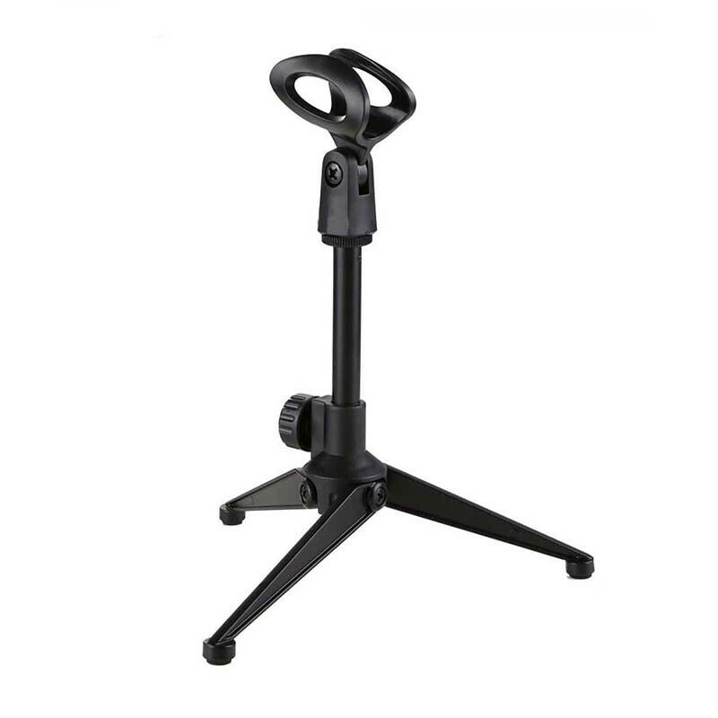 Adjustable Desk miniphone Tripod Stand Mini Extendable Stand with Clip