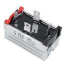 Aluminum Heatsink Base Single Phase Bridge Rectifier Diode 75A 1000V W7M4