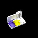Travel Pill Case Splitters Medicine OrganizerDivider Pills Box Tablet Cutter  3C