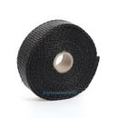 Car Motorcycle 5m Wrap Incombustible Turbo Pipe Exhaust Heat Insulated + 4 Ties