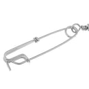 Longline Snap Ocean Boat Fishing Long Line Clip Float Line Tuna Clip Silvery
