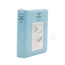 64 Pockets Photo Album Case For Fujifilm Instax Mini8 7s 25 50s 90 Storage Blue