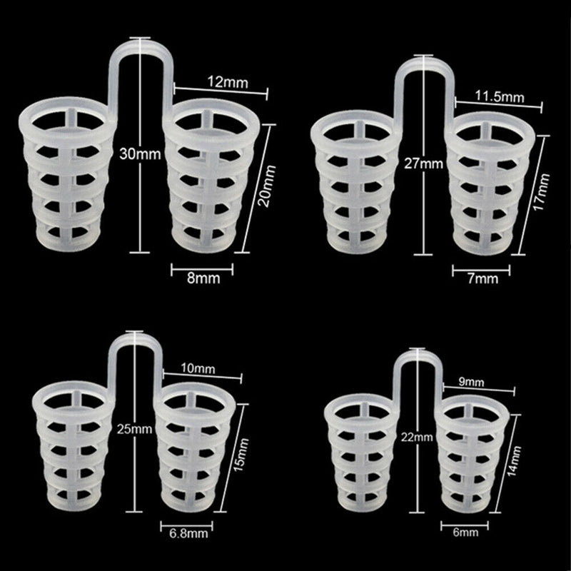 4pcs Snoring Solution Anti Snoring Devices Snore Stopper Nose Dilator (B)