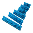 12pcs Alphabet Cake Decorating Mould Fondant Cookie Stamp Cutter Happy Birthday