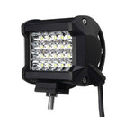 LED Work Light Bars 72W 7200LM Quad Rows Offroad Driving Spot Beam Jee VVT