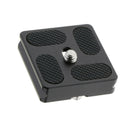 2pcs QAL-40 Camera Quick Release Plate Replacement For Tripod BallHead