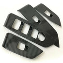 For Mazda CX5 CX 5 CX-5 2017 2018 Car Interior Trim Auto ABS Carbon Fiber I F6F6