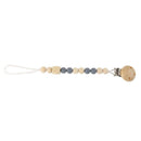 Silicone Wood Baby Pacifier Clips Newborn Teething Teether Holder Chains A