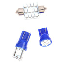 13x Blue Car LED Lights Interior Package Kit for Dome License Plate Lamp BuS Hn