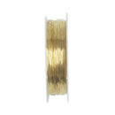 Ribbon Roll 22 m Metal Wire for Jewelry Making Artisanal project 0.3 mm- Go O2S9