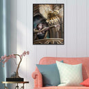 5D DIY Full Drill Diamond Painting Beauty Eagle Cross Stitch Embroidery Kit