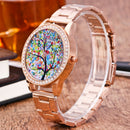 Fashion Luxury Women Classic Quartz Stainless Steel Belt Dress Dial Wrist Watch