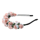 Flower Garland Flowers Bride Wedding Headband Hair Band