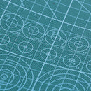 A3 PVC Self Healing Cutting Mat Double-sided Fabric Leather Paper Craft Tool  BX