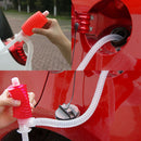 Useful Car Manual Hand Siphon Pump Hose Gas Oil Liquid Syphon Transfer Pum RLJ