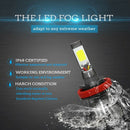 Monochrome 6000k White H8/H9/H11 Car LED Fog Light for car truck suv I5T5