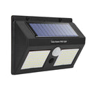 120LED Solar Two-Sided Motion Sensor Wall Lamp Outdoor Yard Security Light