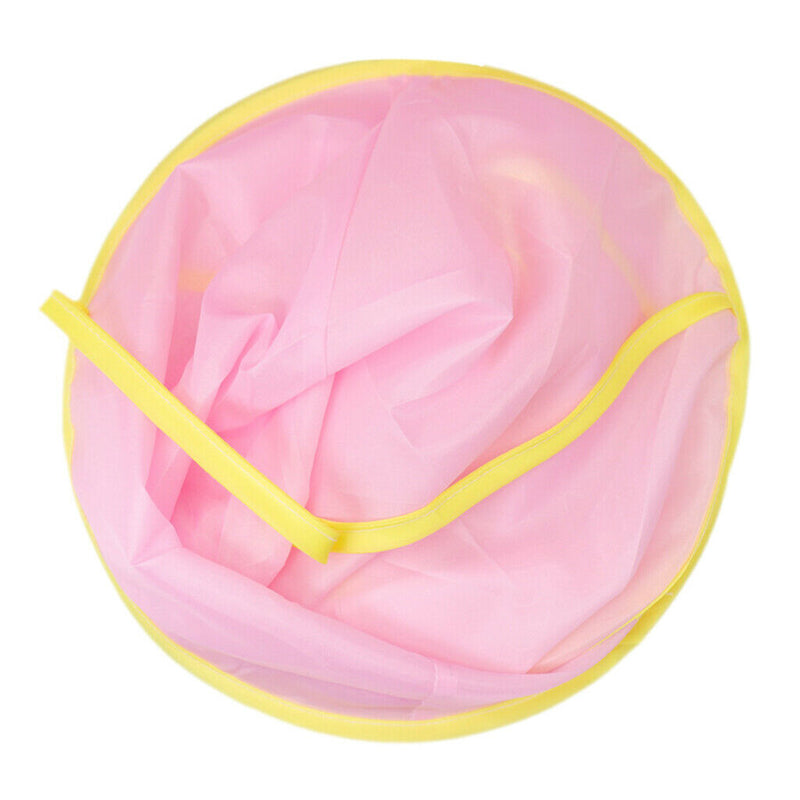 Baby Hair Capes Umbrella Catcher Styling Haircut Gown Salon Barbers Pink