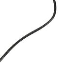 10.8M 35.4Ft PE Polyethylene Spiral Cable Wire Wrap Tube Black 4mm G9V9