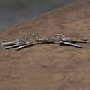 Pack of 1 Heavy Duty Dual Key Ring Pull Apart Snap Lock Holder Economic