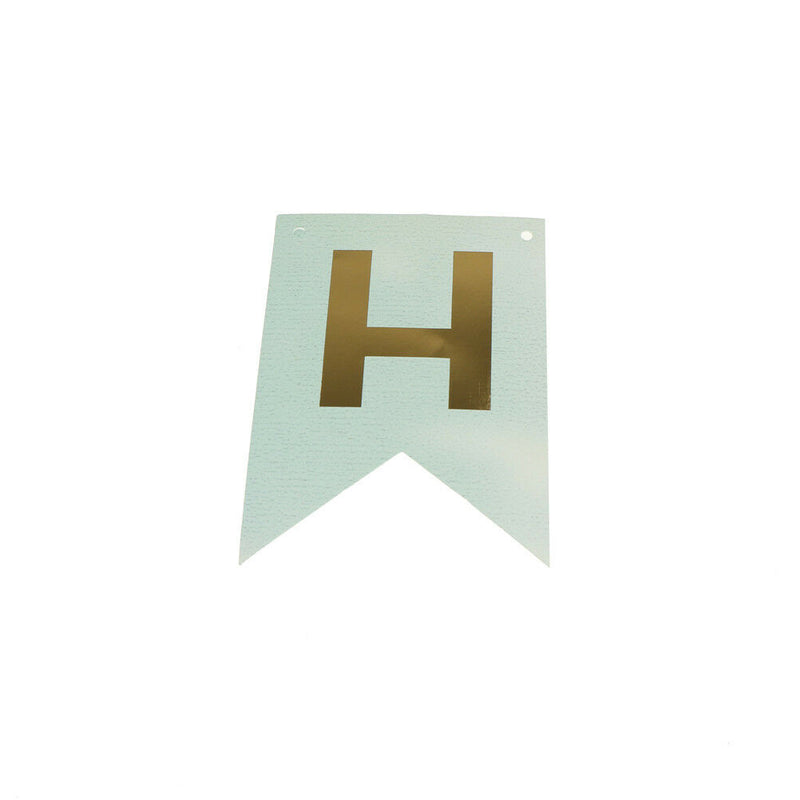 1 Set Cartoon Happy Birthday Banner Party Hanging Paper FlagsYF BX