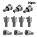 10pc 25mm Ph2 Drywall Screwdriver Bit Phillips Bits + Magnetic Bit Holder Dwwj