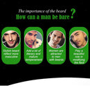 Beard Growth, Beard Growth Serum, Natural Hair Growth Serum for Men Facial