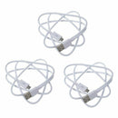 3PCS Micro USB Charging Data Cable for Android Smart Phone J5V6