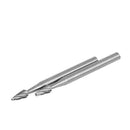 12PCS 1/8 Inch Shank HSS Router Bit Rotary Burr File Milling Drill Cutter Set