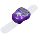 5X(Purple Case Resettable 5 Digit LCD Electronic Finger Counter Hand Tally U1C4)