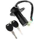 Racing Motorcycle 4 or 6 Wire Ignition Switch Lock With Keys for Suzuki
