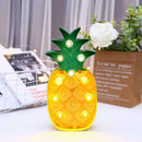 Pineapple Shape LED Night Light Battery Powered Children Bedroom Home Decor