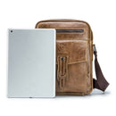 Bullcaptain Retro Leather Messenger Bag Men'S Casual Shoulder Bags Men'S Fl