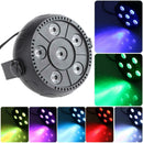 AC 90-240V Voice-activated Mini RGB 6LED PAR Stage Light Indoor Disco Lamp