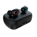 HBQ-Q82 Earphones Dual U Type Digital Display BT Earbuds with Charging Case A