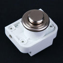 Handle Button Push Locks Camper Car RV Caravan Boat Cabinet Hardware Latch