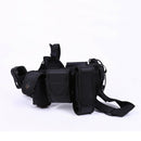 Black Buckle  Belt Protector Belt with 9 Safety Pockets for Police Easy to Put