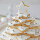 6Pcs/set Christmas Tree Cookie Cutter Stars Shape Cake Biscuit Cutter MoldAT3C