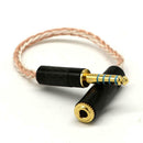 4.4mm Male To 3.5mm Female Earphone Headset Converter,1pcs