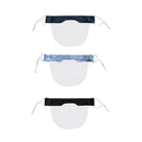 3Pcs Unisex Comfortable Face Cover PVC Cooling for Women Men Anti-Spitting