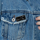 Clothing Bags Alloy Enamel Badge Women Men Computer Key Brooch Jewelry (1) A