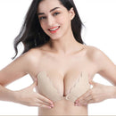 Women Adhesive Bra Seamless Sticky On Gel Silicone Bras Strapless Backless  W9Q8