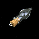 10pcs Clear Glass Cork Bottles Vial Wishing Bottle DIY